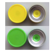 13mm plain smooth flip off bottle aluminum cap vial seal manufacturer in China wholesale